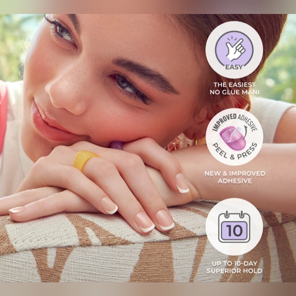 KISS imPRESS No-glue French Press-on Nails Set Of 2 - Picture 7 of 8